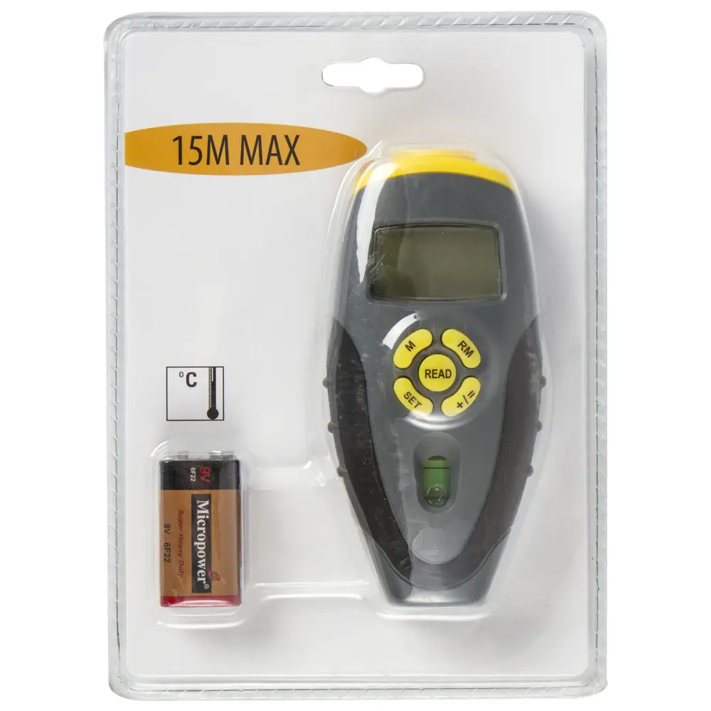 Дальномер ультразвуковой, дальность до 15 м Santreyd STLM-2160904 - Вид №1