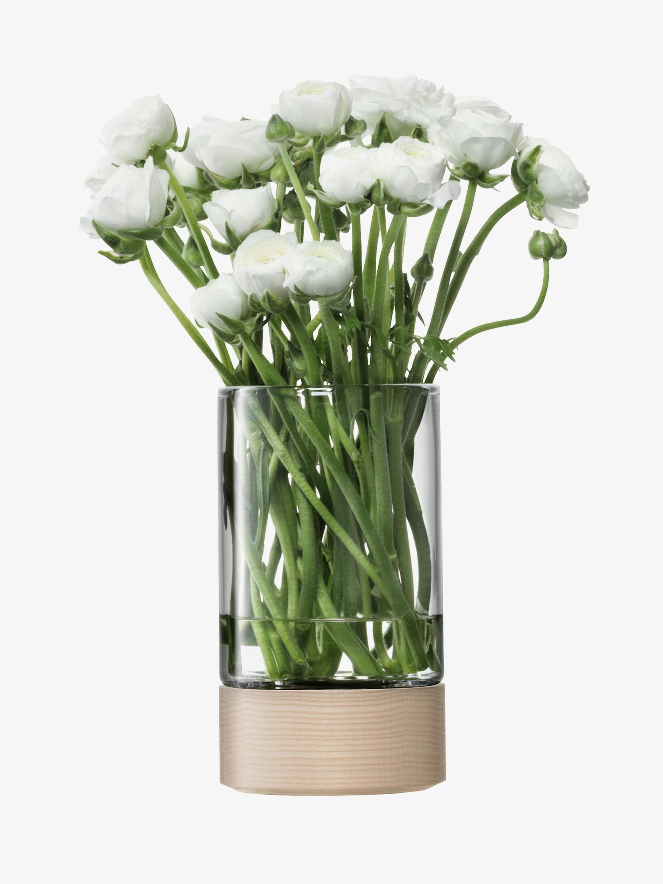 Выдувное стекло и Ясень подсвечник-H22. 5cm LSA Лотта ARCH-00007961 - Вид №1