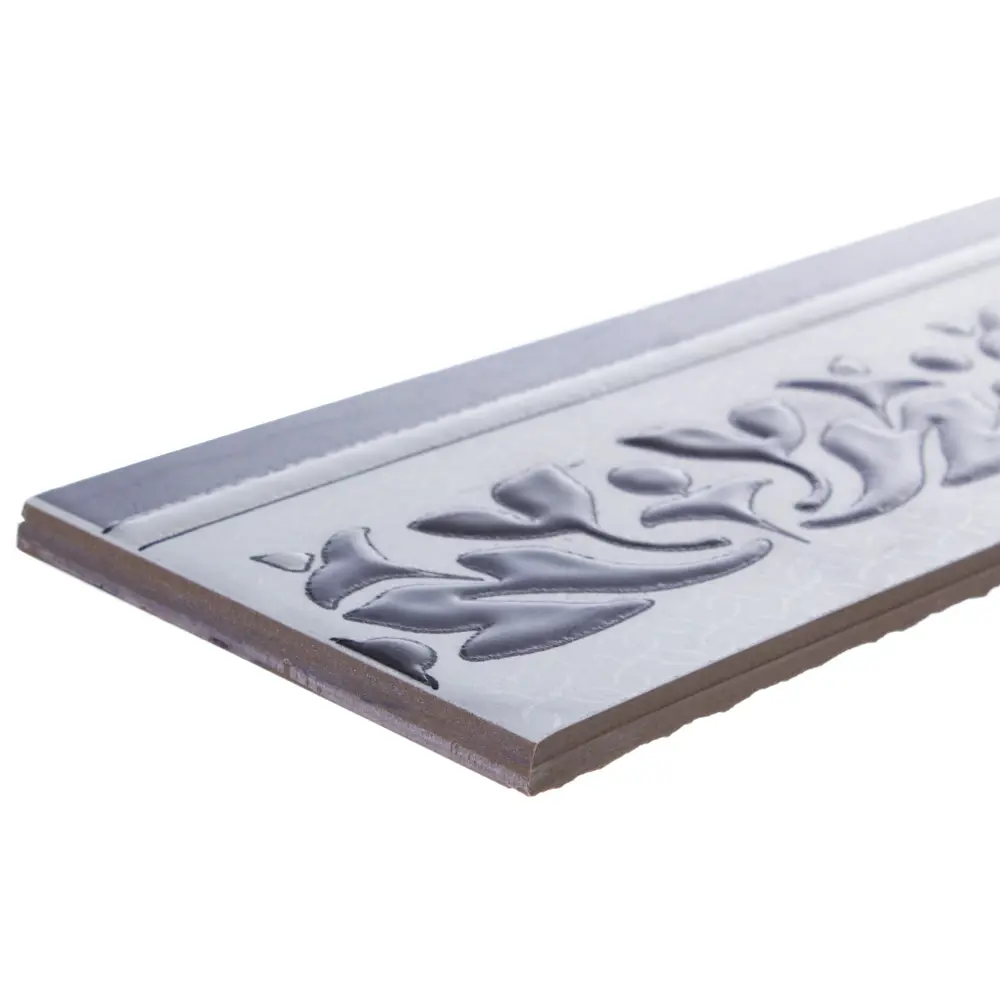 Бордюр Бьянка Carrara 10х45 см LB CERAMICS STLM-2185883 - Вид №1