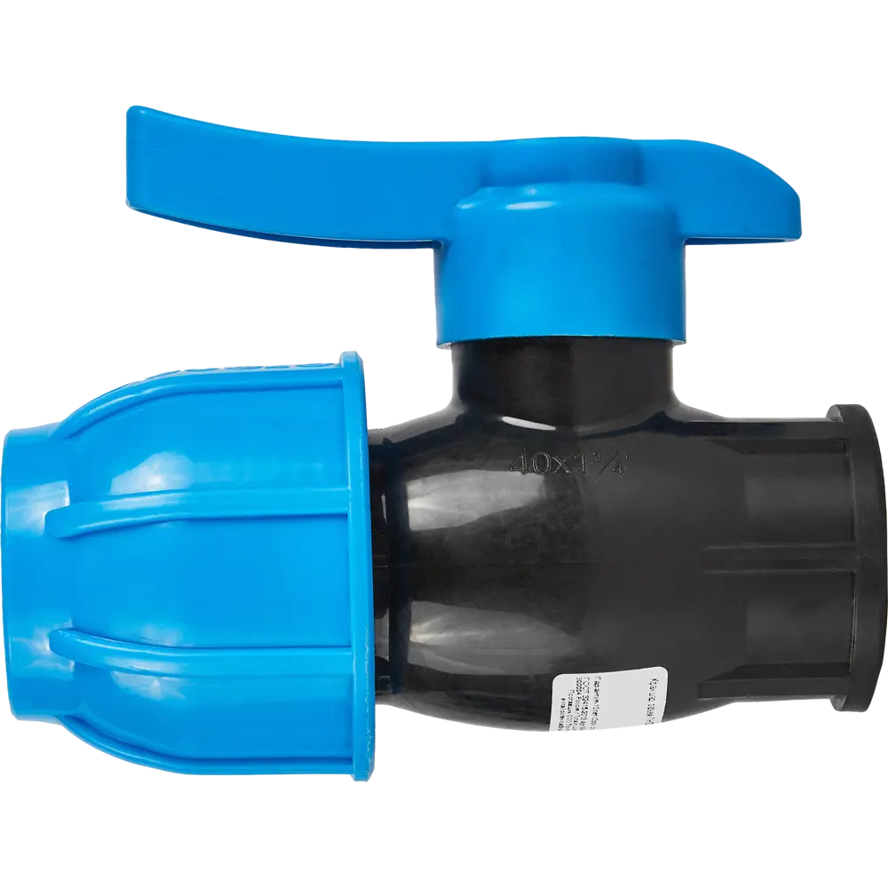 Шаровой кран Политэк 1 1/4" для систем водоснабжения 82382745 STLM-0810555 - Вид №1