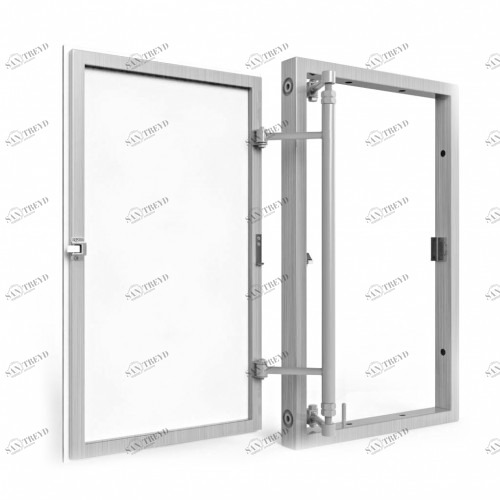 Алюминиевый люк под плитку, распашной, нажимной с регулировкой 600Х1200 ВОЗРОЖДЕНИЕ sun-id-1025236