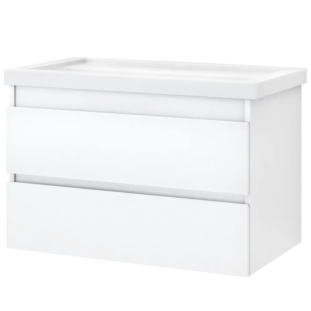 Тумба под раковину Vigo Matteo 80, цвет белый STLM-2076705 - Вид №1