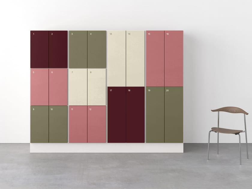 Ламинированный офисный шкаф с замком TreCe CombiLine ARCH-00131051