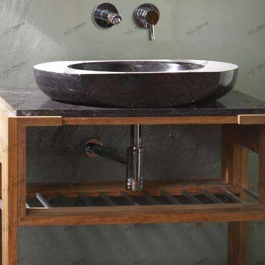 ORG092DK Накладная раковина на столешницу  овальная BATi BALi 