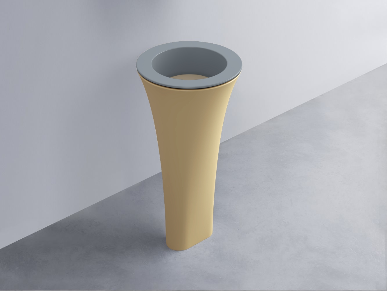 AMLA45-BR+AMPILT-AV+AMCOLT-CN Раковина Amedeo Tondo отдельностоящая cielo Enjoy + Amedeo Ceramica Cielo