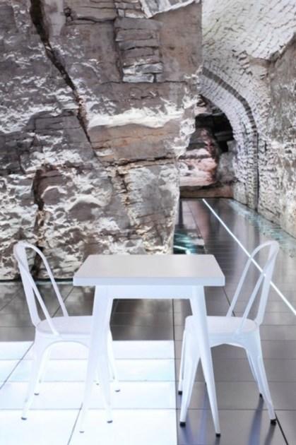 Tolix Квадратный металлический стол 55 sun-id-1390058 - Вид №3