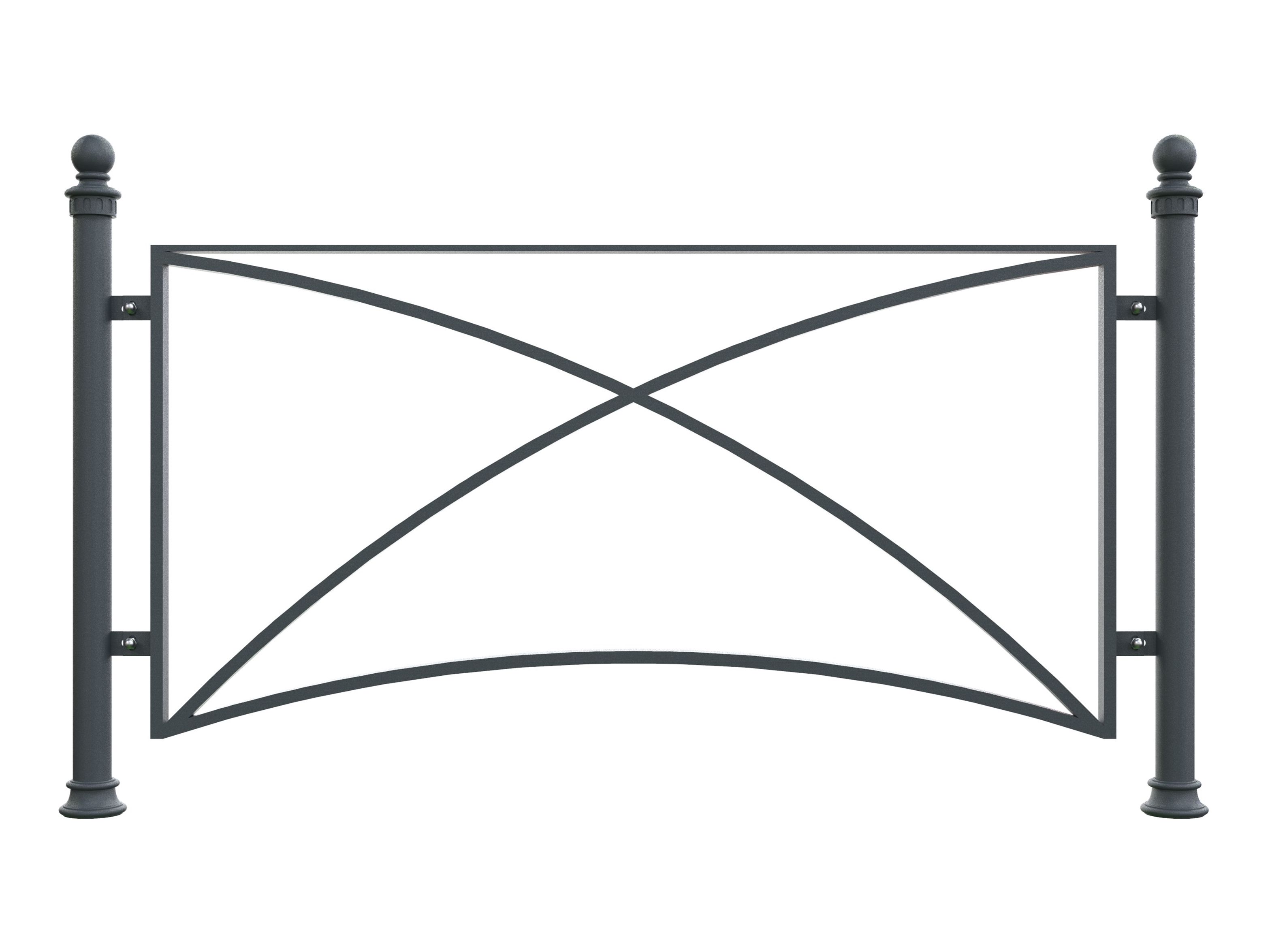 Стальные и чугунные ограждения Lazzari Флоренция ARCH-00082100 - Вид №1