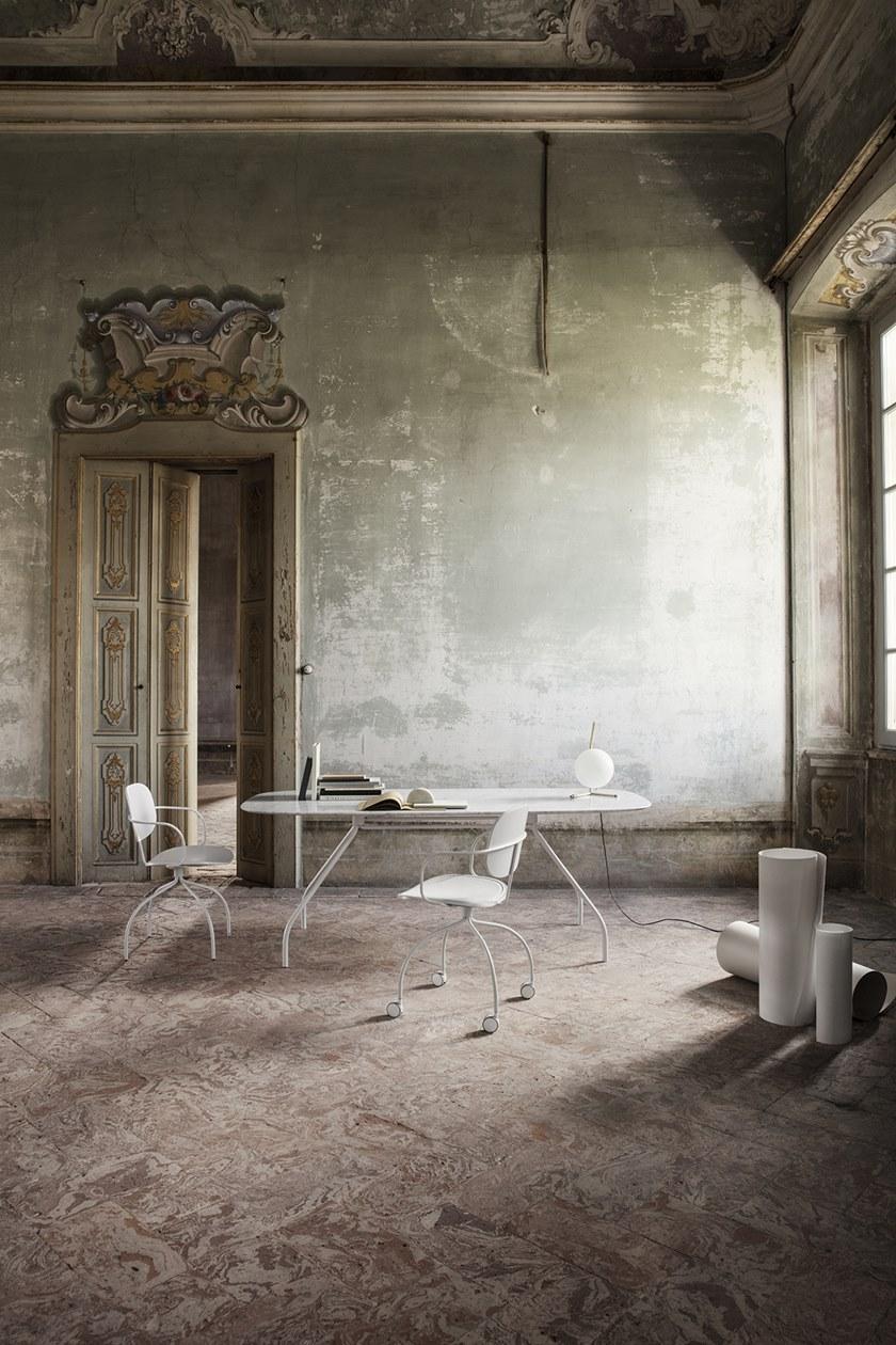 IOC project partners Рабочий стол / стол для переговоров из каррарского мрамора Sempione sun-id-1464324 - Вид №5