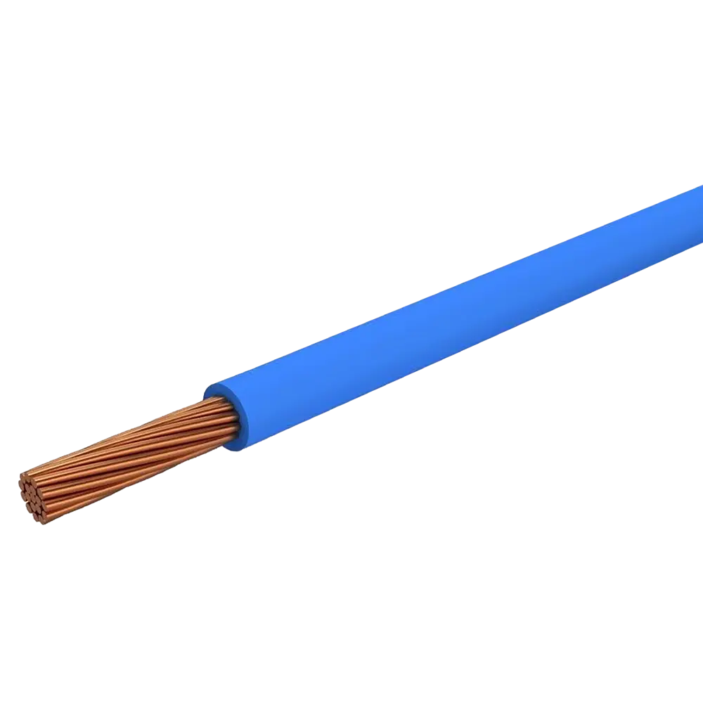 Провод Electraline ПУГВ 1x2.5 мм на отрез ГОСТ цвет синий STLM-2074782
