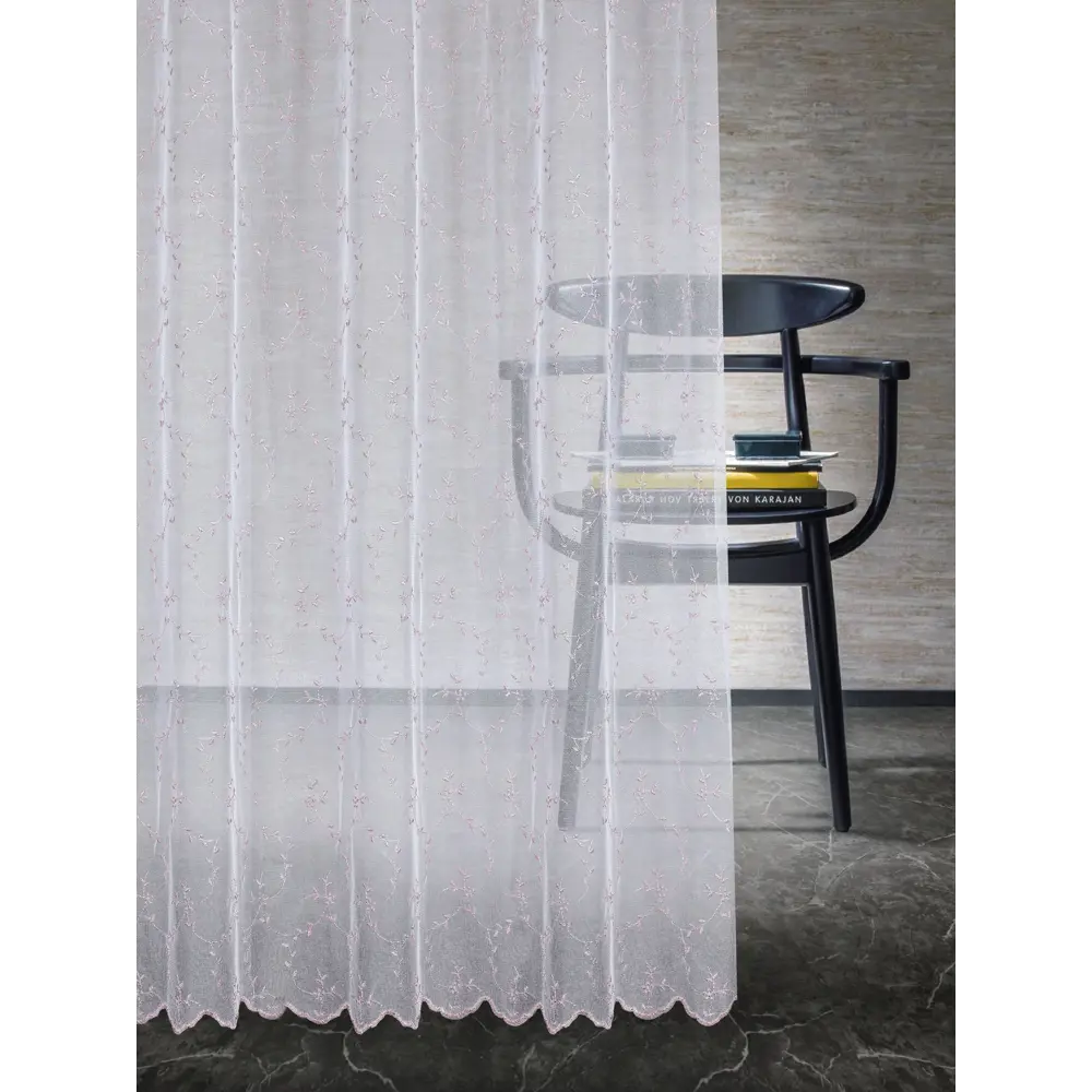 Santreyd Тюль розовый воздушный для изящных штор 89390575 STLM-1369666 - Вид №1