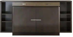 SELVA Комод деревянный с распашными дверцами с ящиками Gatsby 7644