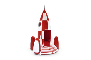 CIST756 Детское мягкое кресло Рокки Ракета