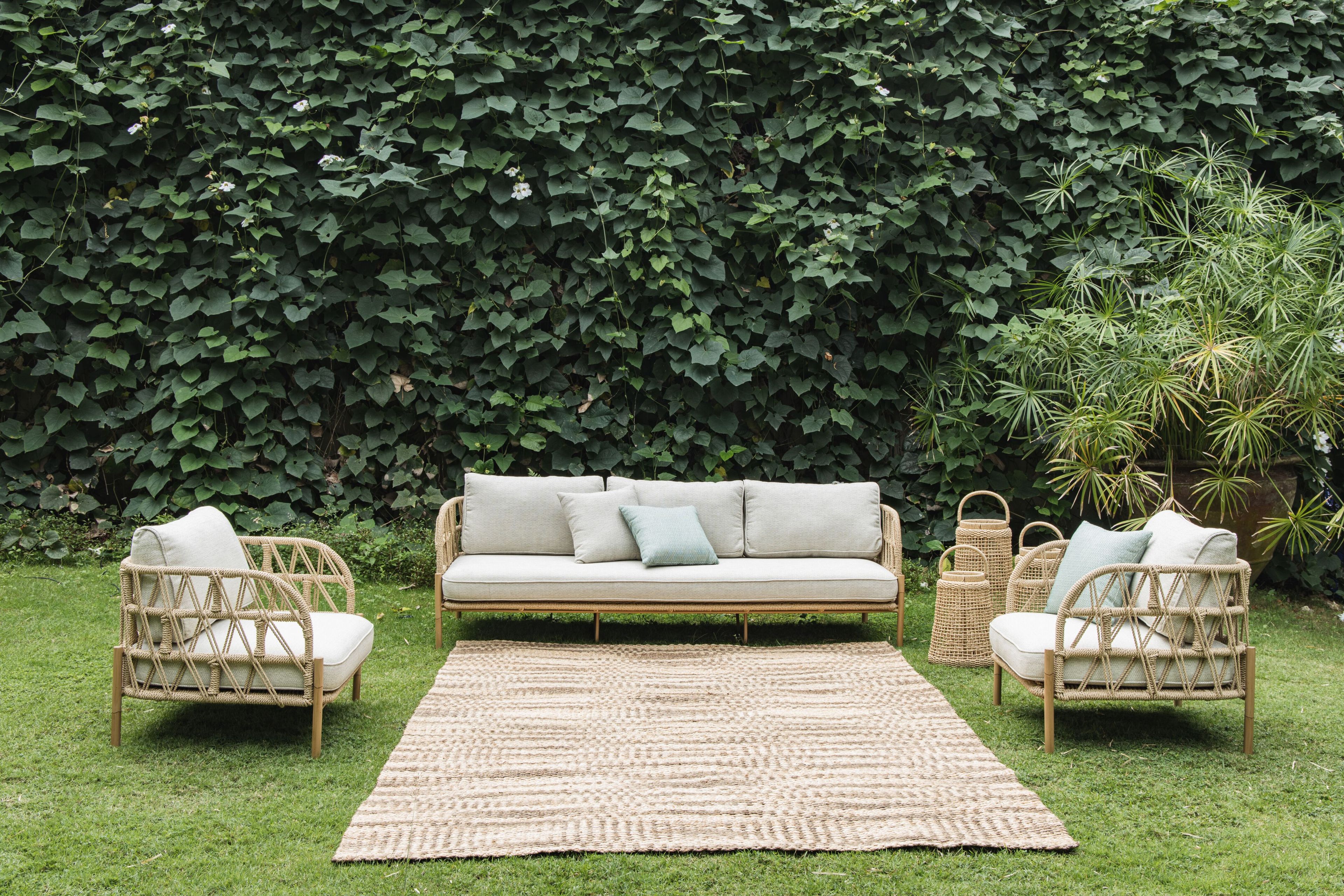 3-местный тканевый садовый диван cbdesign Giorgia ARCH-00029881 - Вид №1