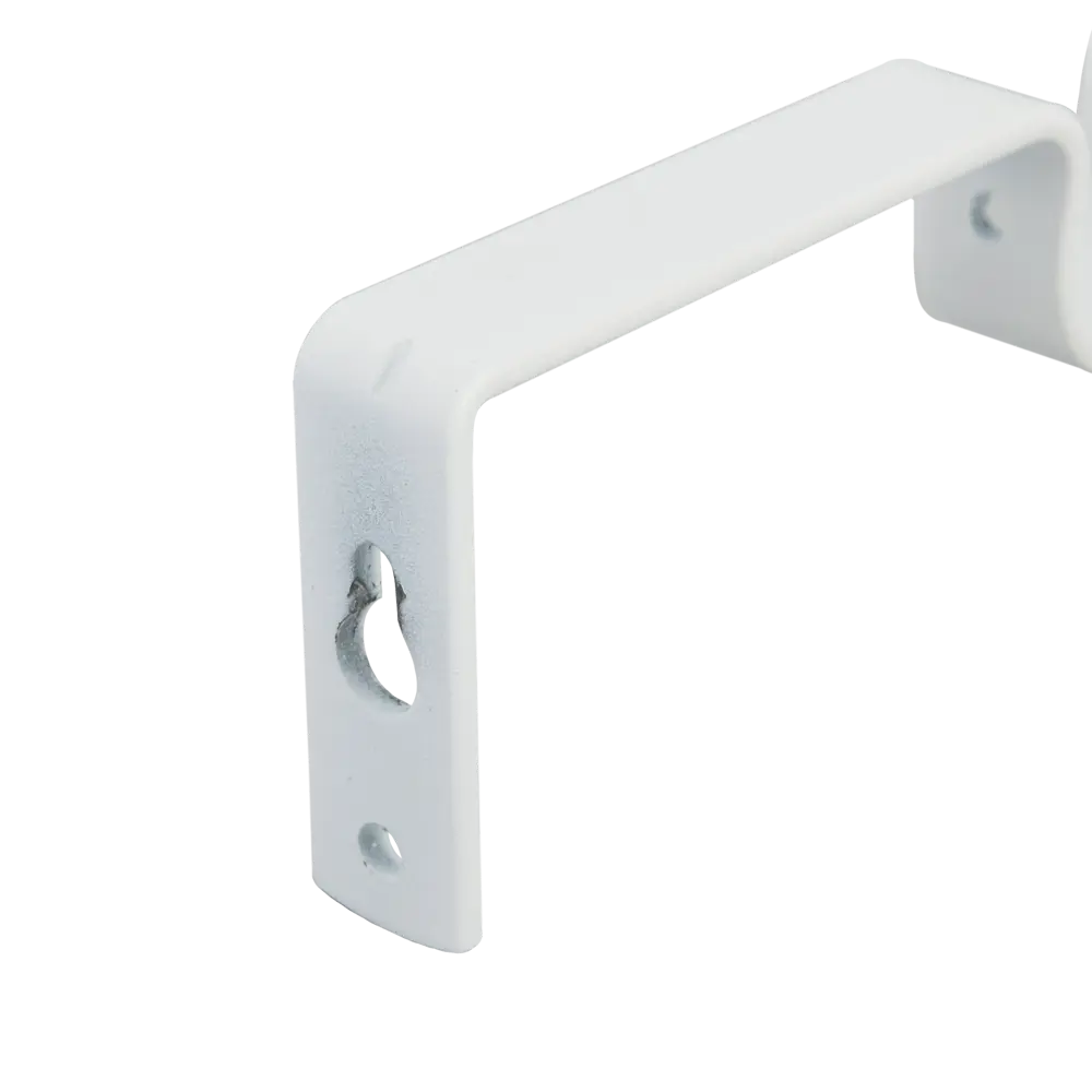 Держатель двурядный простой Orbis металл цвет белый D20 1шт STLM-2101315 - Вид №1