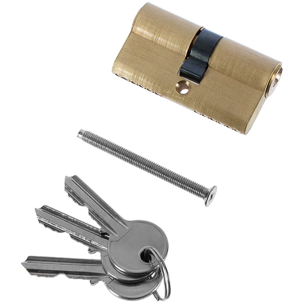 Цилиндр ключ/ключ 30х30 золото Santreyd STLM-2177133 - Вид №2