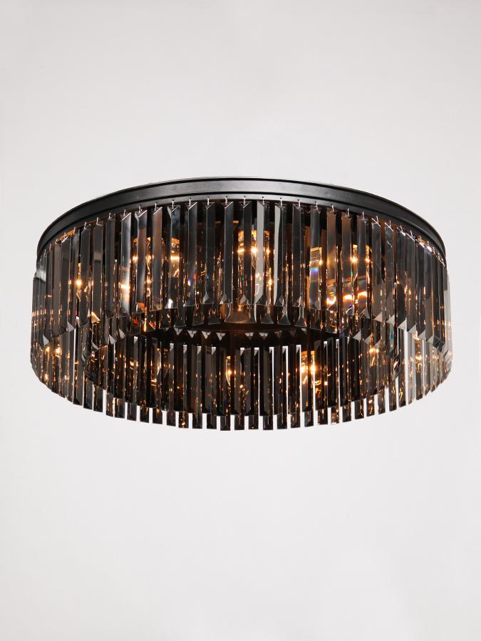 Потолочная люстра Vitaluce V5182-1/12PL VITALUCE ДИЗАЙНЕРСКИЕ 194019 Черный  - Вид №1