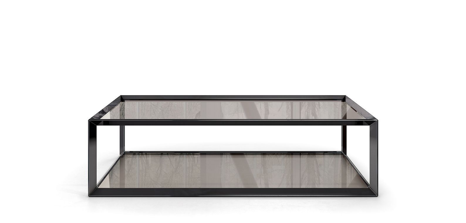 Низкий стол из стали и стекла ROCHE BOBOIS METALLICA ARCH-00073133 - Вид №8