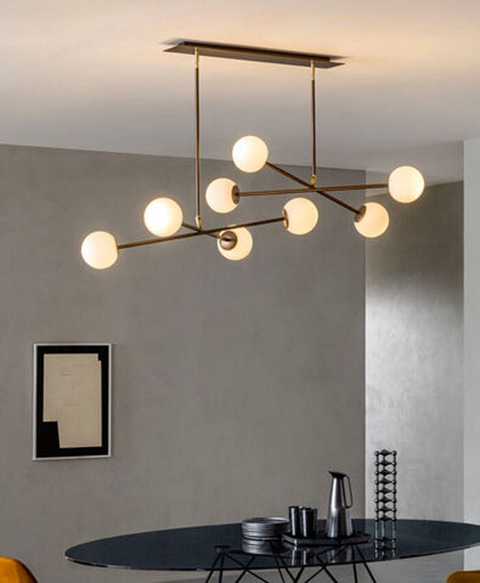 Окрашенный металлический подвесной светильник RIFLESSI Meridian ARCH-00112410 - Вид №1