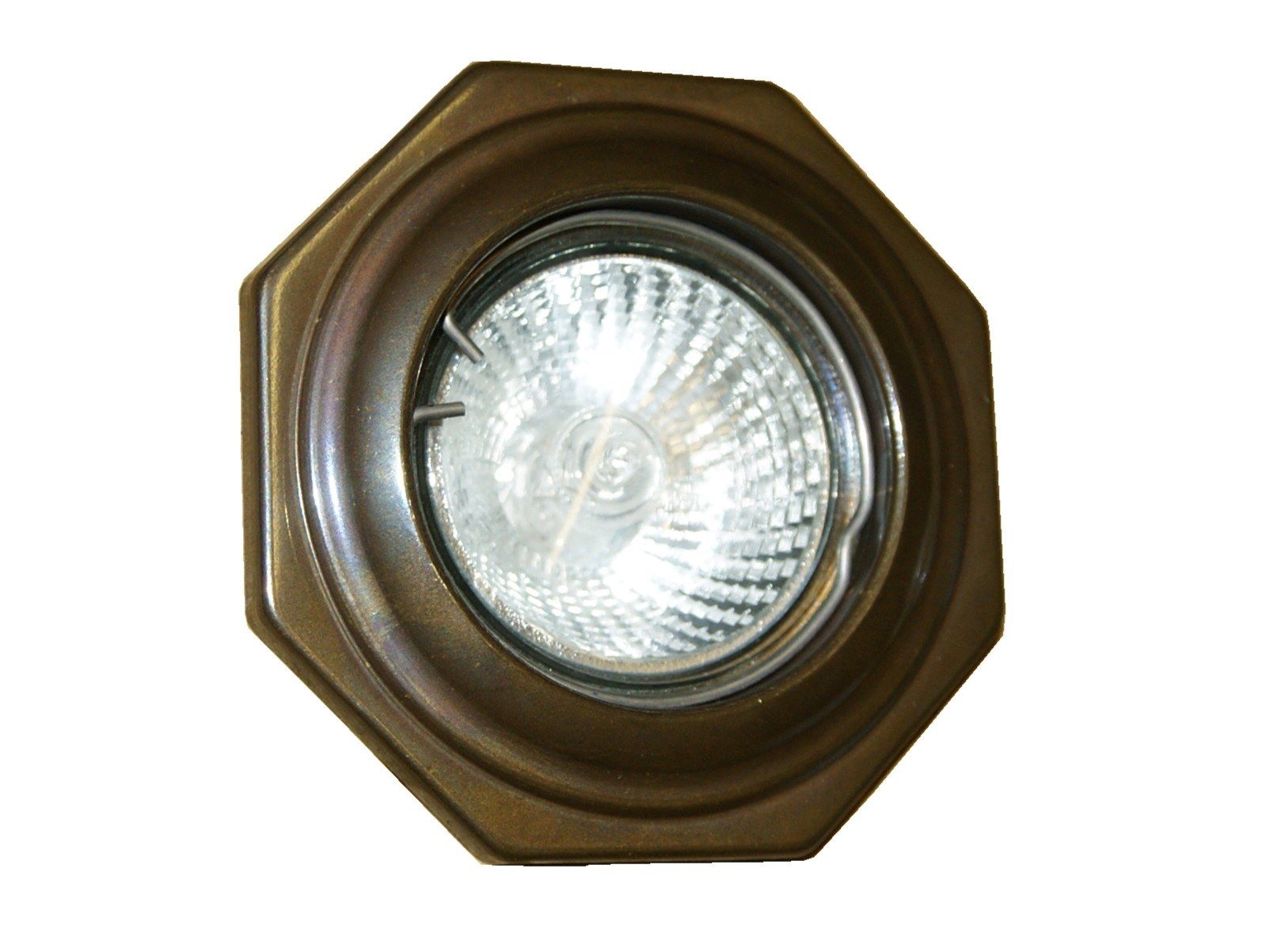 Латунный утопленный прожектор Mullan Lighting HEXAGON BRASS RECESSED SPOTLIGHT ARCH-00081731 - Вид №1