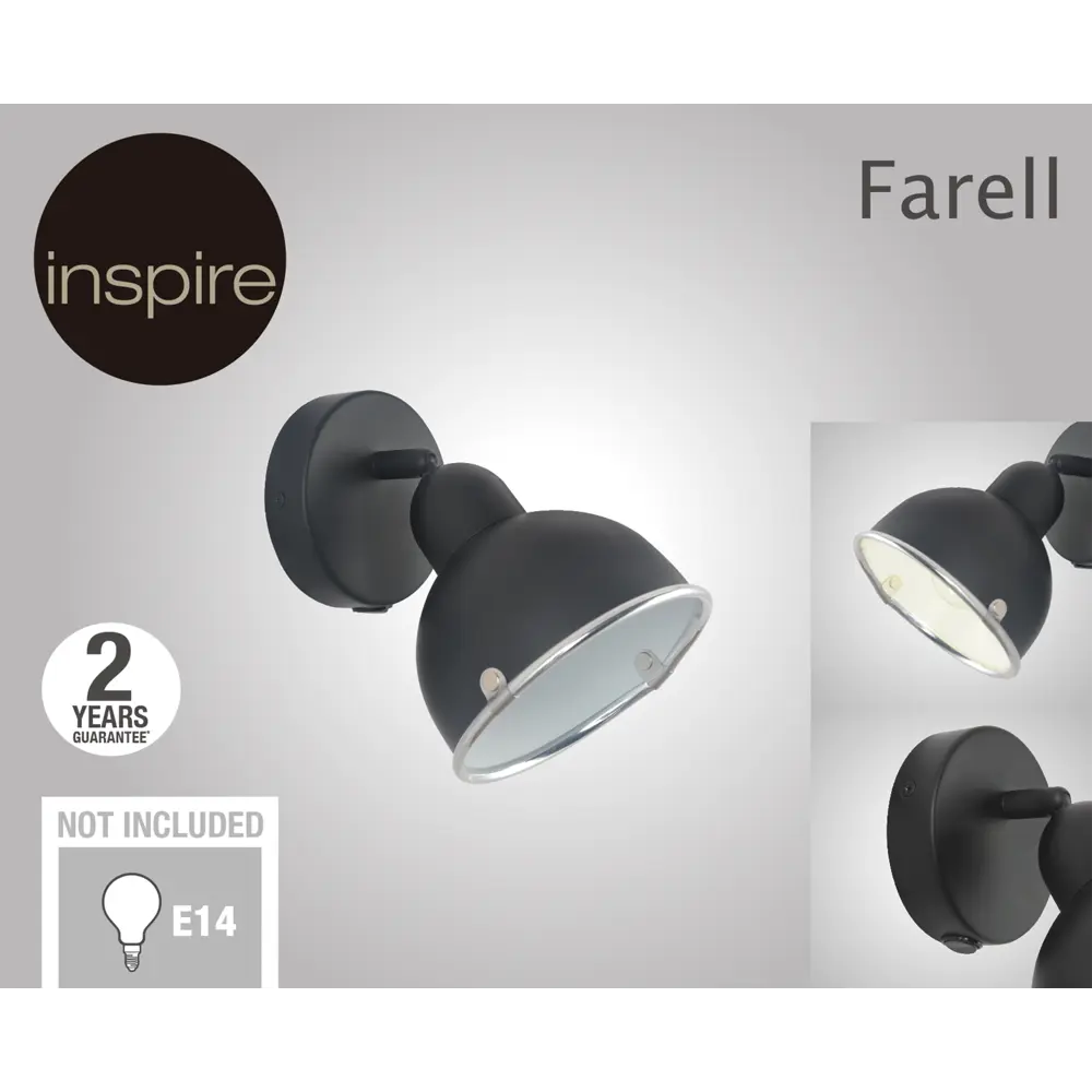 Поворотный спот Inspire Farell — индустриальный акцент для современного интерьера 82549864 STLM-0029599 - Вид №4