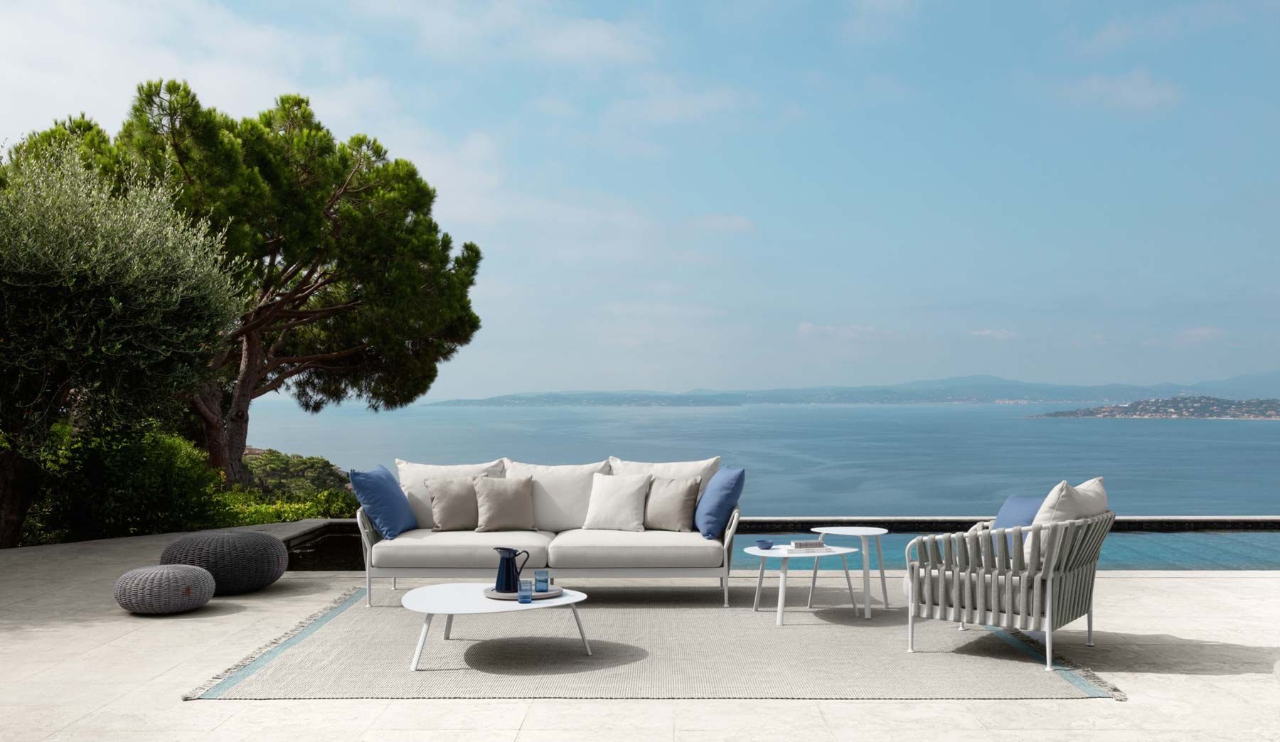 Тканевое садовое кресло с подлокотниками Talenti ARCH-00055114 - Вид №2