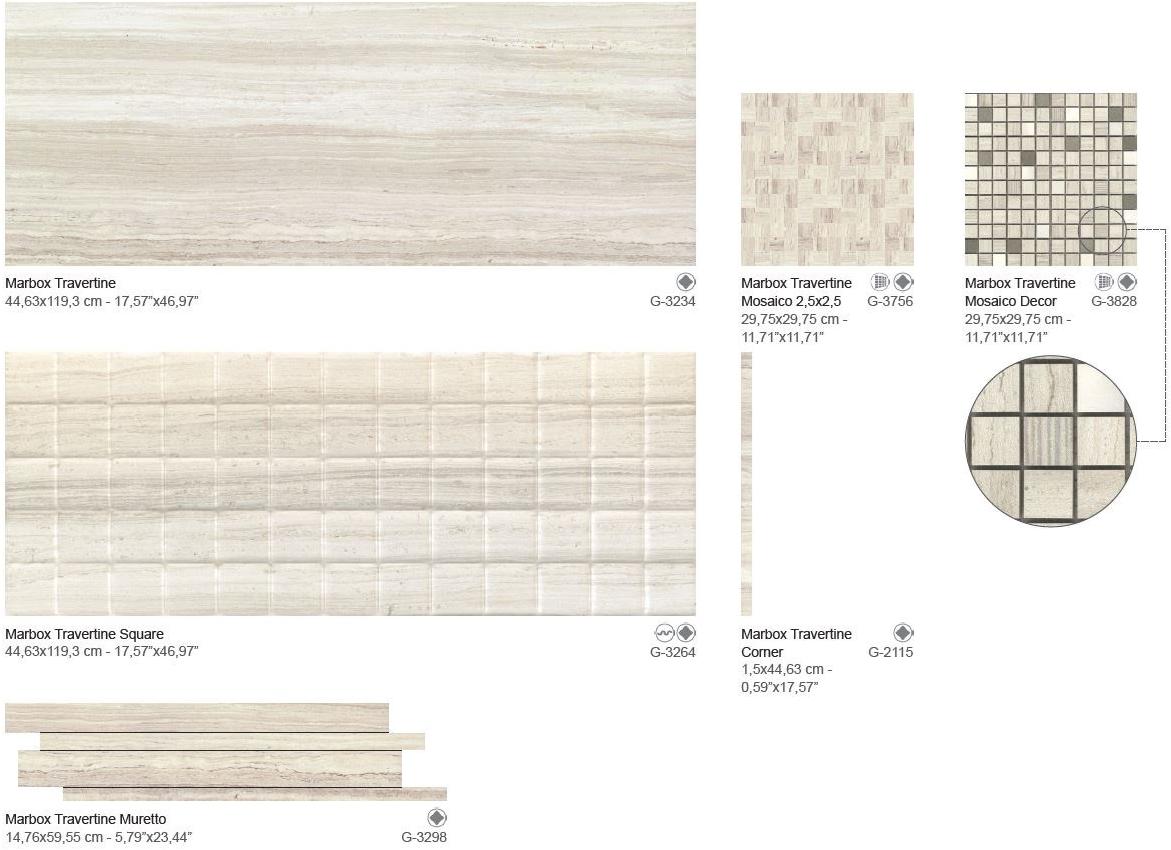 Aparici Белая плитка для стен с эффектом мрамора Marbox sun-id-1480378 - Вид №3