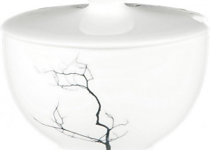 62361 Dibbern Сахарница Dibbern "Чёрный лес" 250мл Фарфор костяной