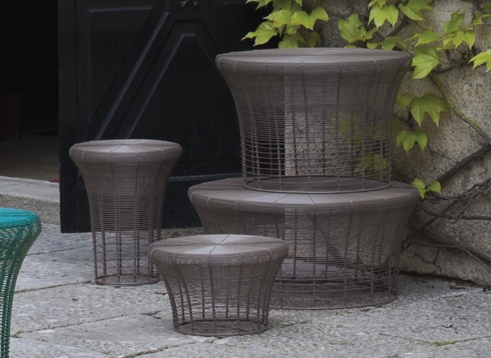 100628 Табурет низкий Bronze GAN Aram