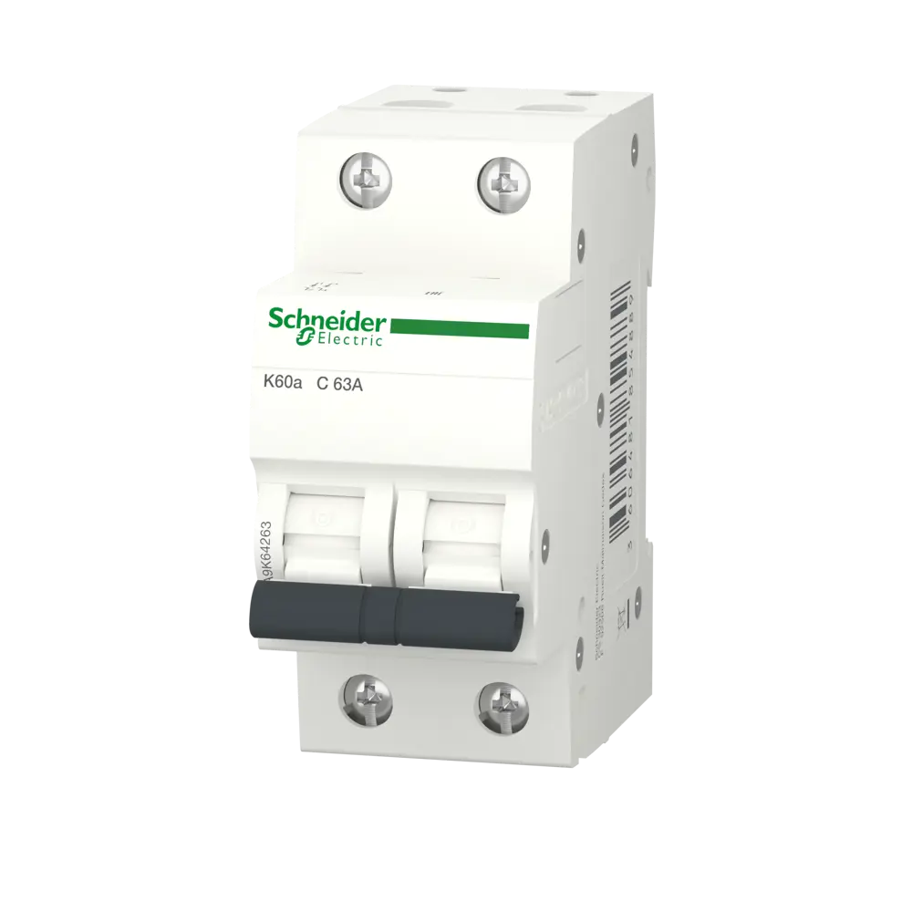 Автоматический выключатель Systeme Electric Acti9 1P N C63 А 4.5 кА STLM-2137594