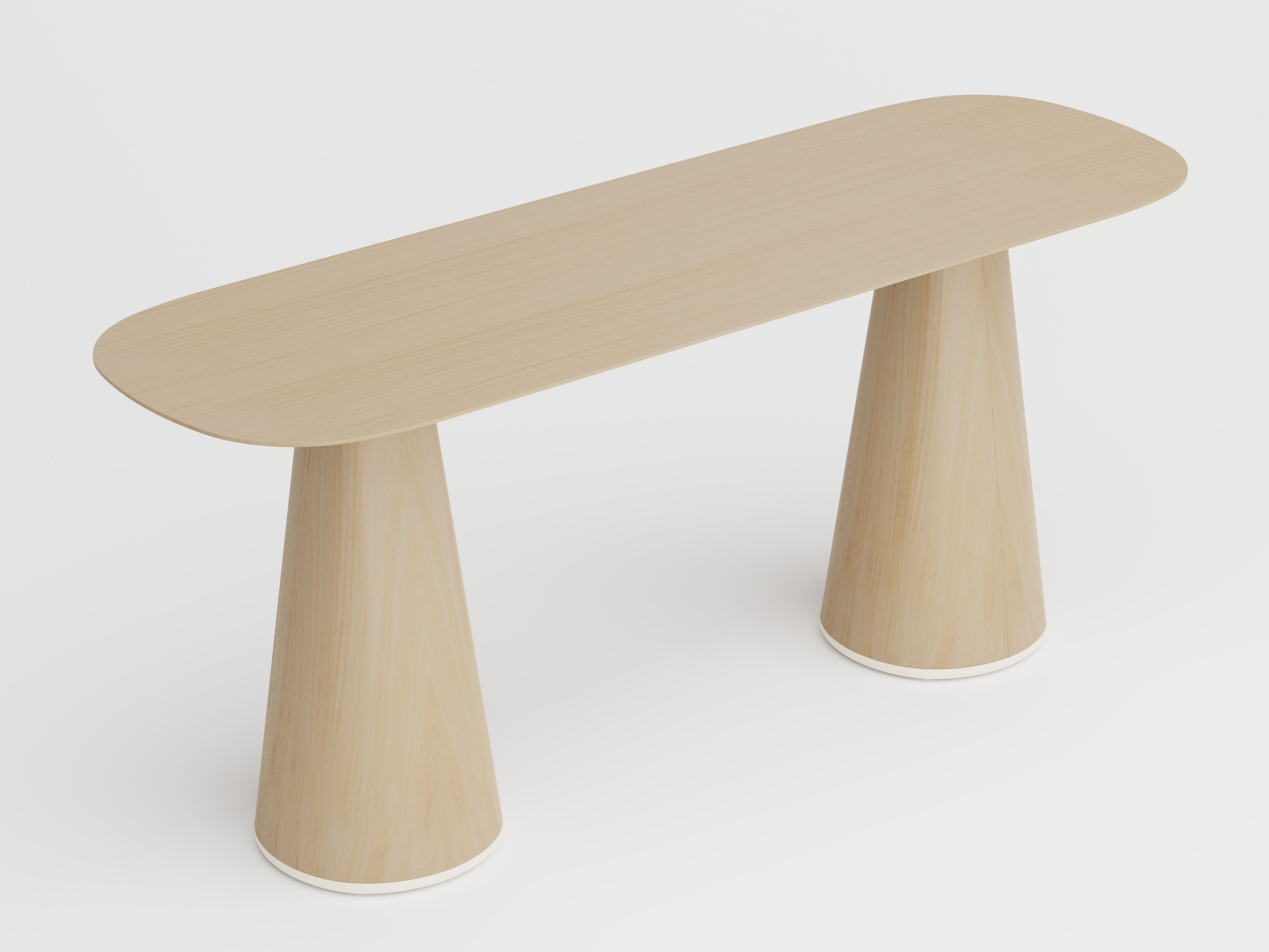 Деревянный высокий бочковый стол Vergés Conic ARCH-00079384 - Вид №1