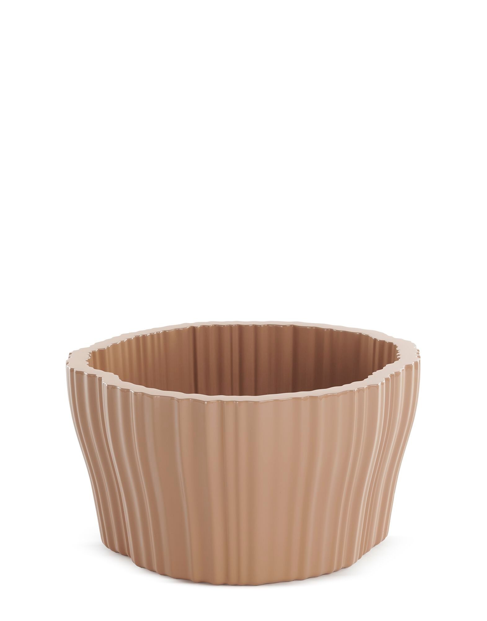 Рециркулированный материал круглый низкий горшок держатель Kartell CORTEZA ARCH-00050011 - Вид №25