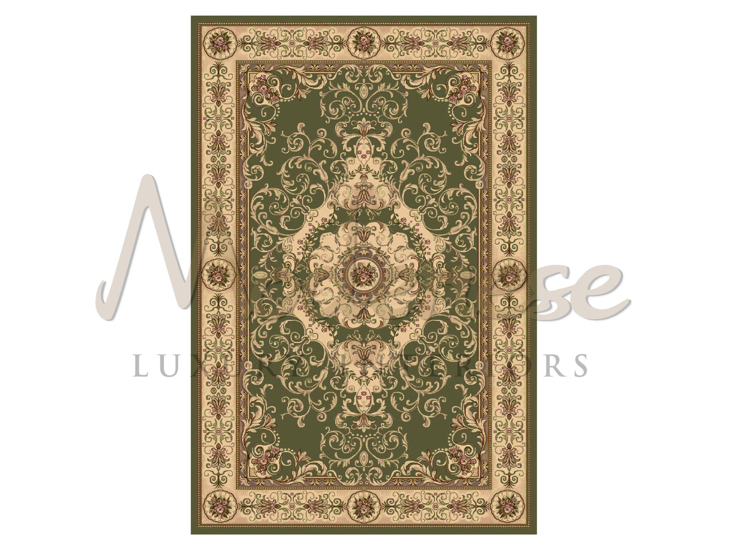 Шелковый прямоугольный ковер Modenese Luxury Interiors ковры и ковры ARCH-00000731 - Вид №2