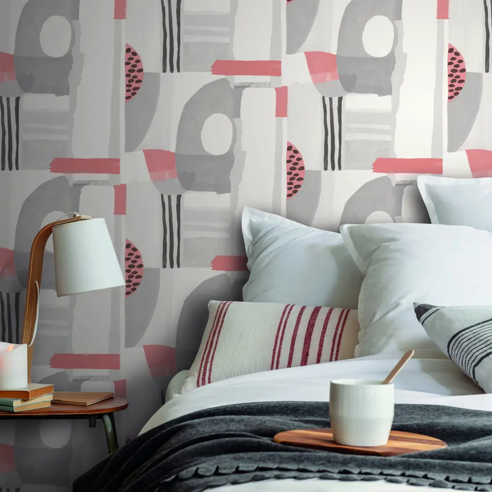 Обои флизелиновые Erismann Papaya серые 1.06 м ЭР60441-03 STLM-2212652 - Вид №2