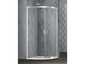 Полукруглый Кристалл душевая кабина с раздвижной дверью