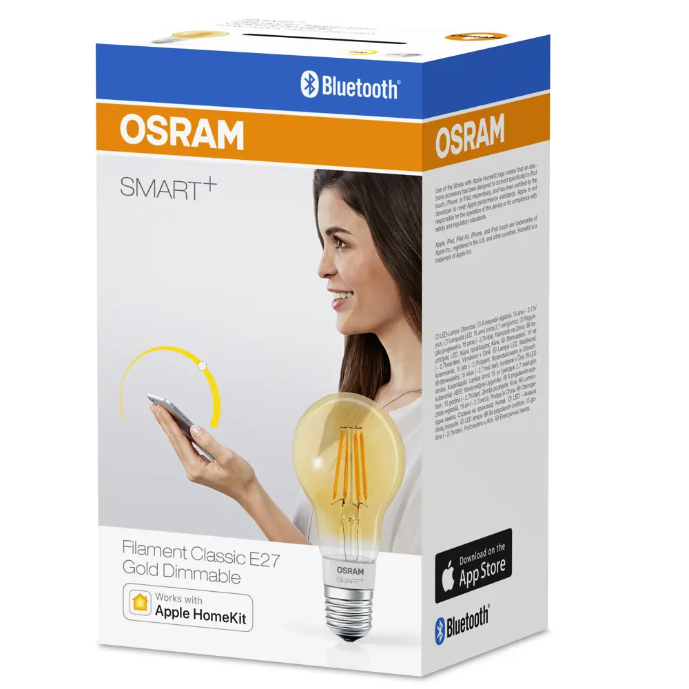 Лампа умная светодиодная Osram Smart Plus E27 220-240 В 9 Вт груша матовая 800 лм, изменение оттенков белого LEDVANCE STLM-2187276 - Вид №3