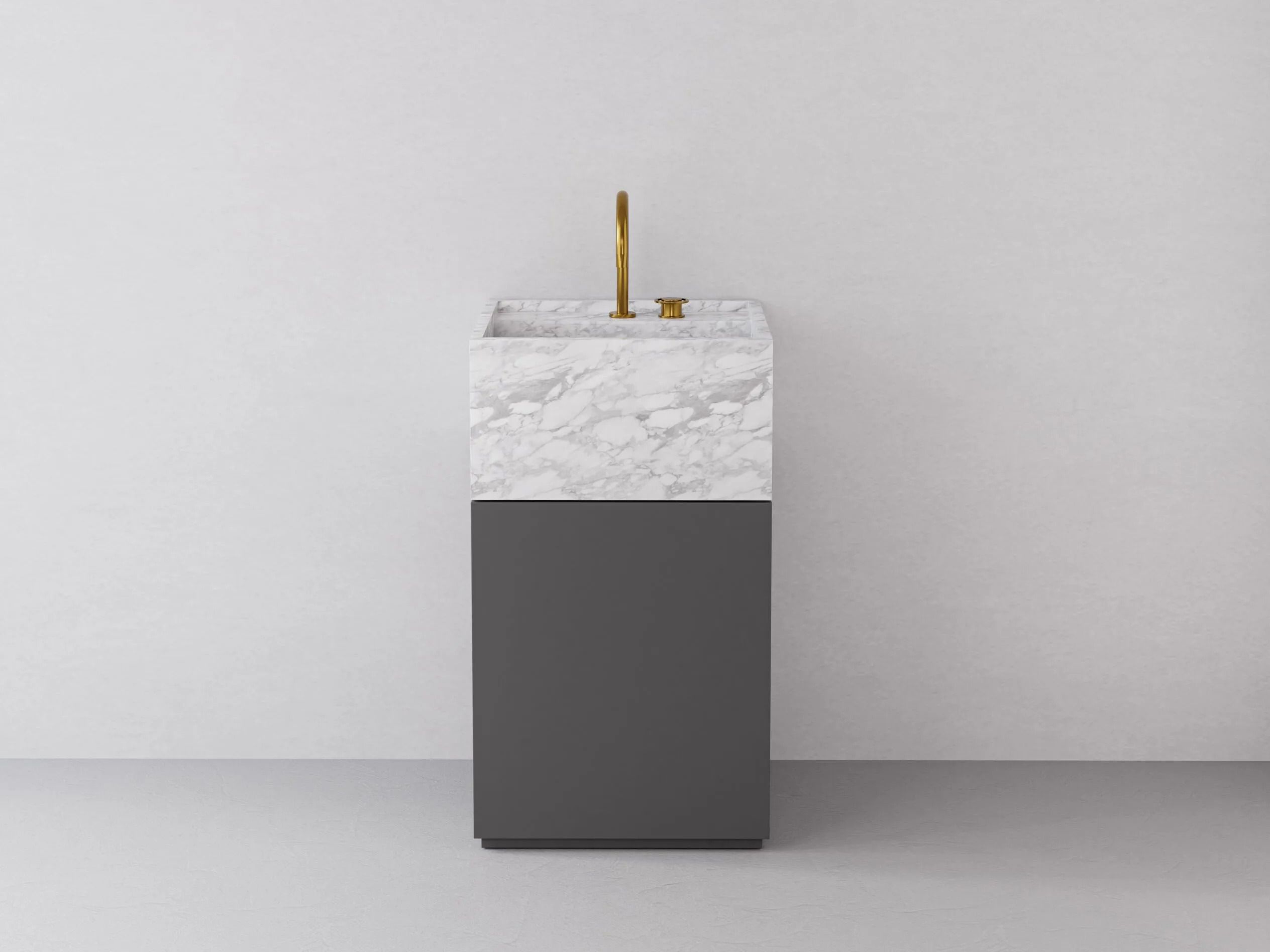 Деревянный напольный шкаф для ванной комнаты Pirovano Тотем ARCH-00012933 - Вид №2