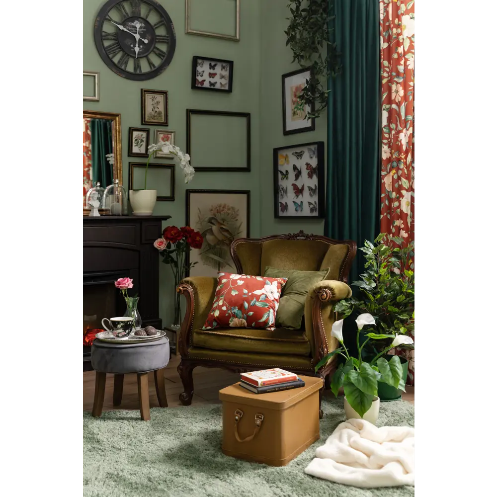 Подушка «Персия» 40x40 см цвет красный 82701268 STLM-2165689 SEASONS  - Вид №3