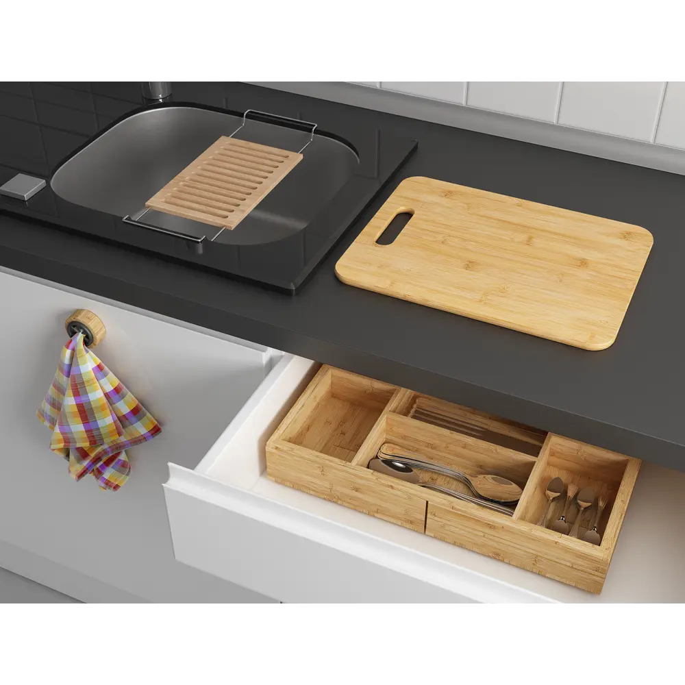 Крючок самоклеящийся, бамбук Santreyd STLM-2137747 - Вид №4