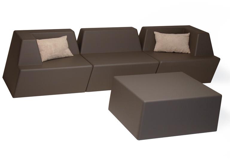 FISCHER MÖBEL 3-х местный диван из пеноматериала Univers sun-id-1408798 - Вид №1