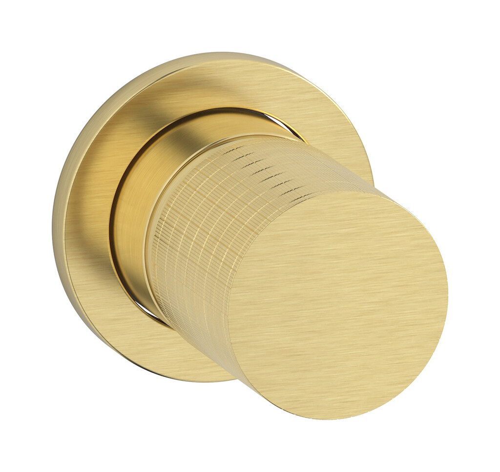 Внешние части встроенного смесителя на 1 потребителя WE ARE IB ga305is Brushed Pale Gold Gatsby