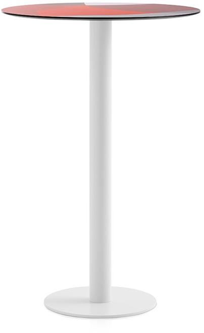 Diabla Круглый высокий стол из ламината Abstrakt mona sun-id-1476506 - Вид №1