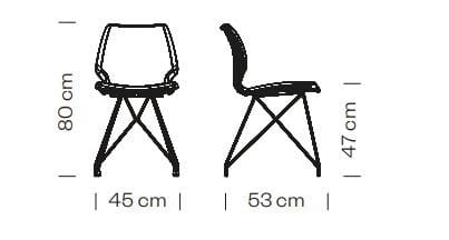 Стул для ресторана из полипропилена Et al ARCH-00085114 - Вид №2