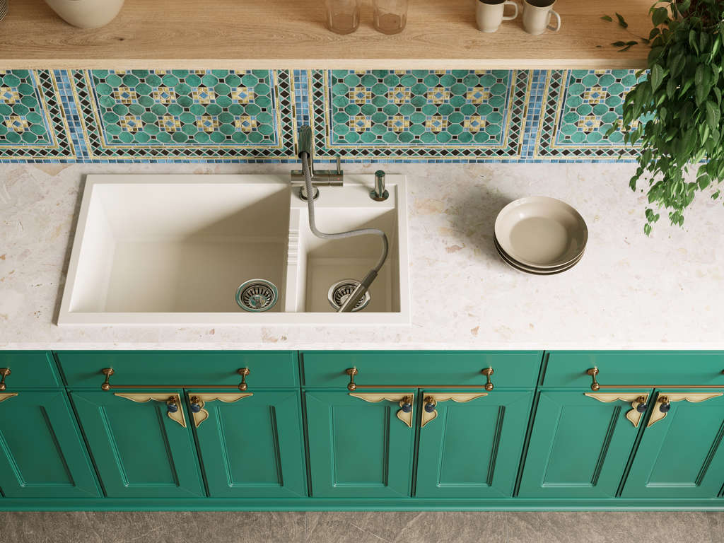 Кухонная мойка Tedori 86-2-LB PL OMOIKIRI 4993939 - Вид №3