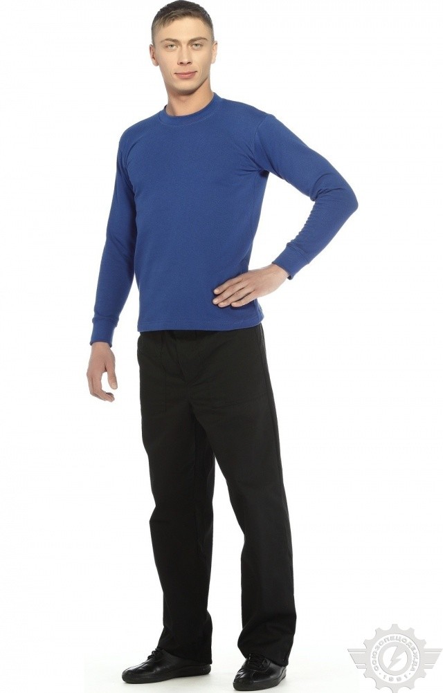 66313 Толстовка василек  Одежда для промоакций  размер L (100) Спецодежда  - Вид №4