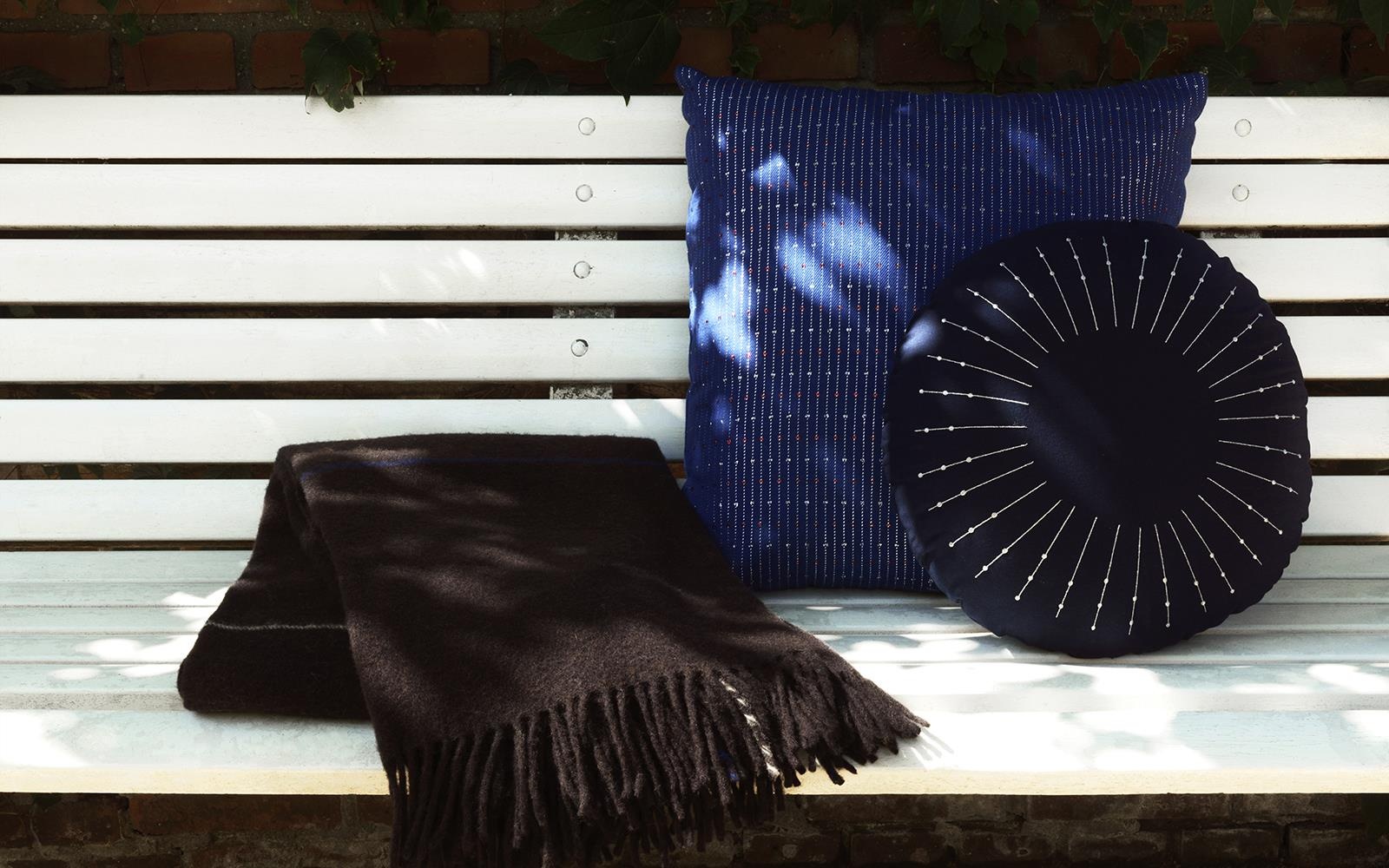 5000532 Одеяло Throw Blanket Mega Simple Check Parterre Brown Normann Copenhagen  - Вид №3