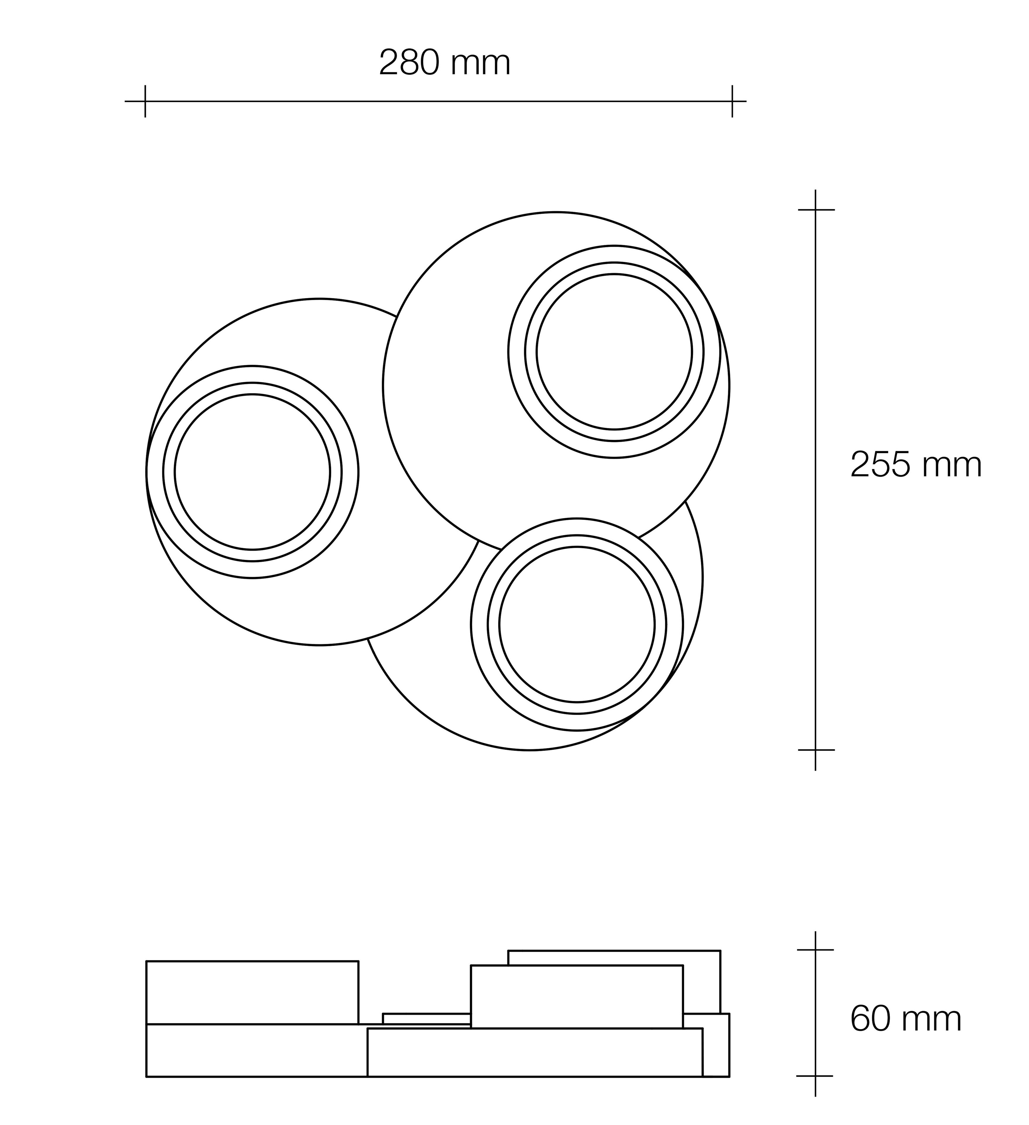 Гипсовый потолочный светильник Tecnico Demetra ARCH-00017277 - Вид №8