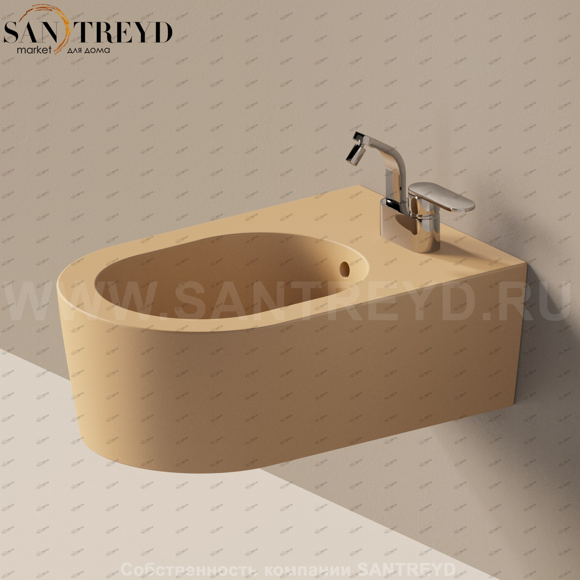 5051B9004 Биде подвесное Link Ceramica Flaminia