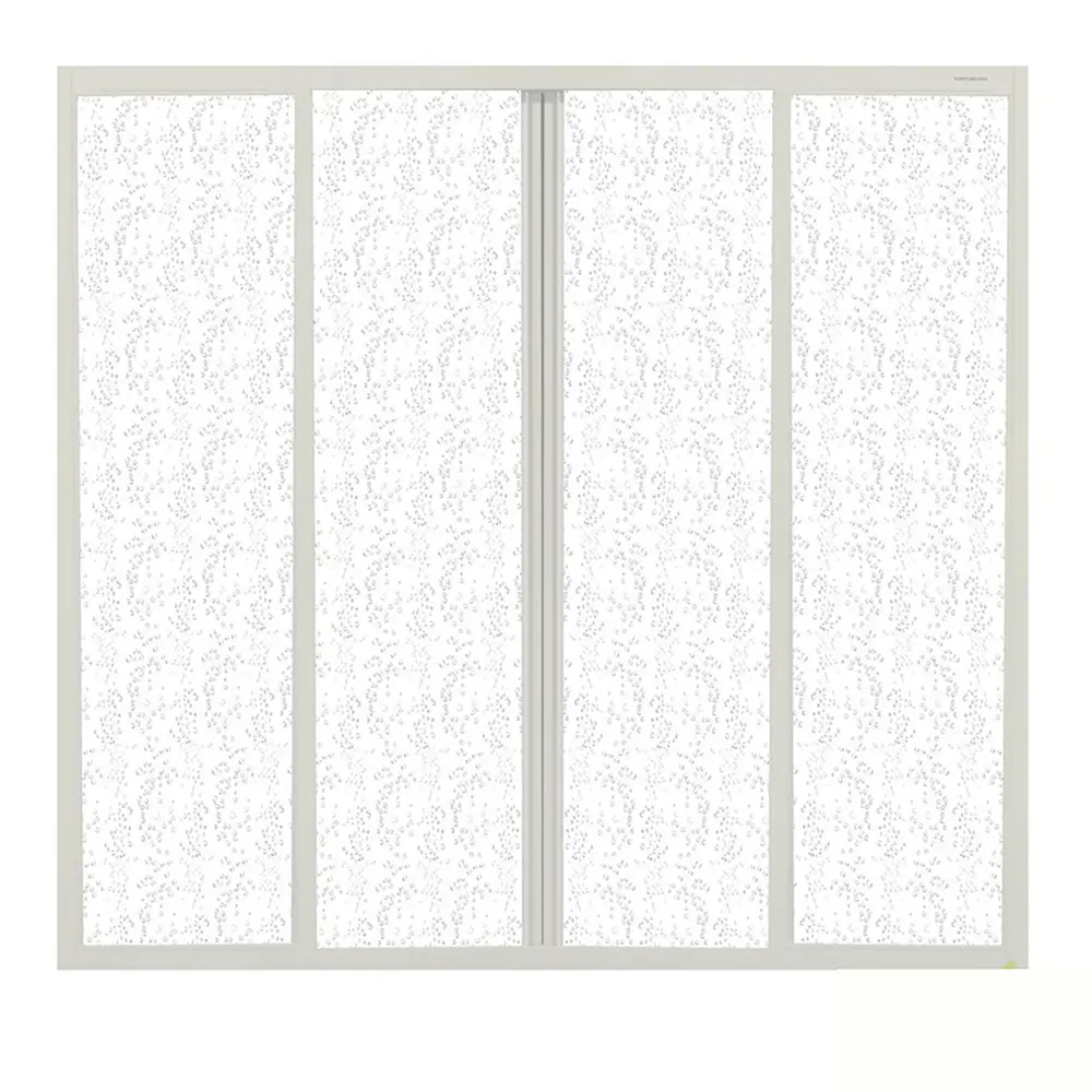 Ширма для ванны Купе Капли 170х140 см, цвет белый Santreyd Ширма на ванну КУПЕ КАПЛИ STLM-2038384