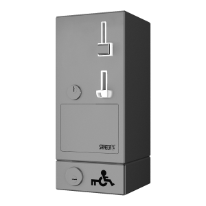 88404 Монетный и жетонный автомат для открывания двери с евро ключом, 24 В пост. SANELA