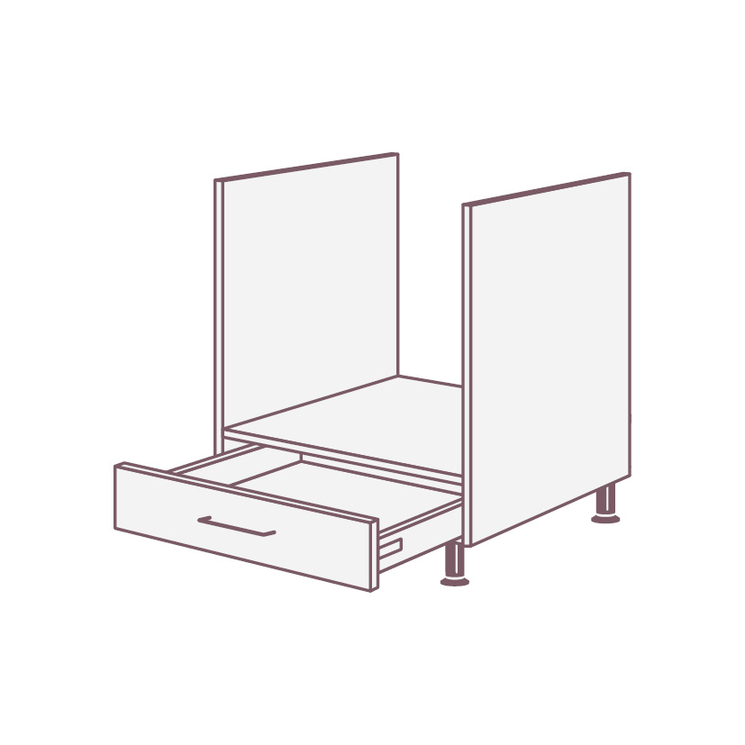 Шкафы напольные  ETN1B SIDAK SIST3077-703